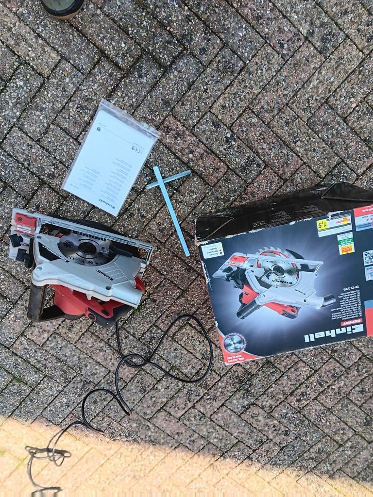 Einhell handcirkelzaag TE-CS 190. Als nieuw!, Doe-het-zelf en Verbouw, Gereedschap | Zaagmachines, Cirkelzaag, Einhell, Ophalen of Verzenden