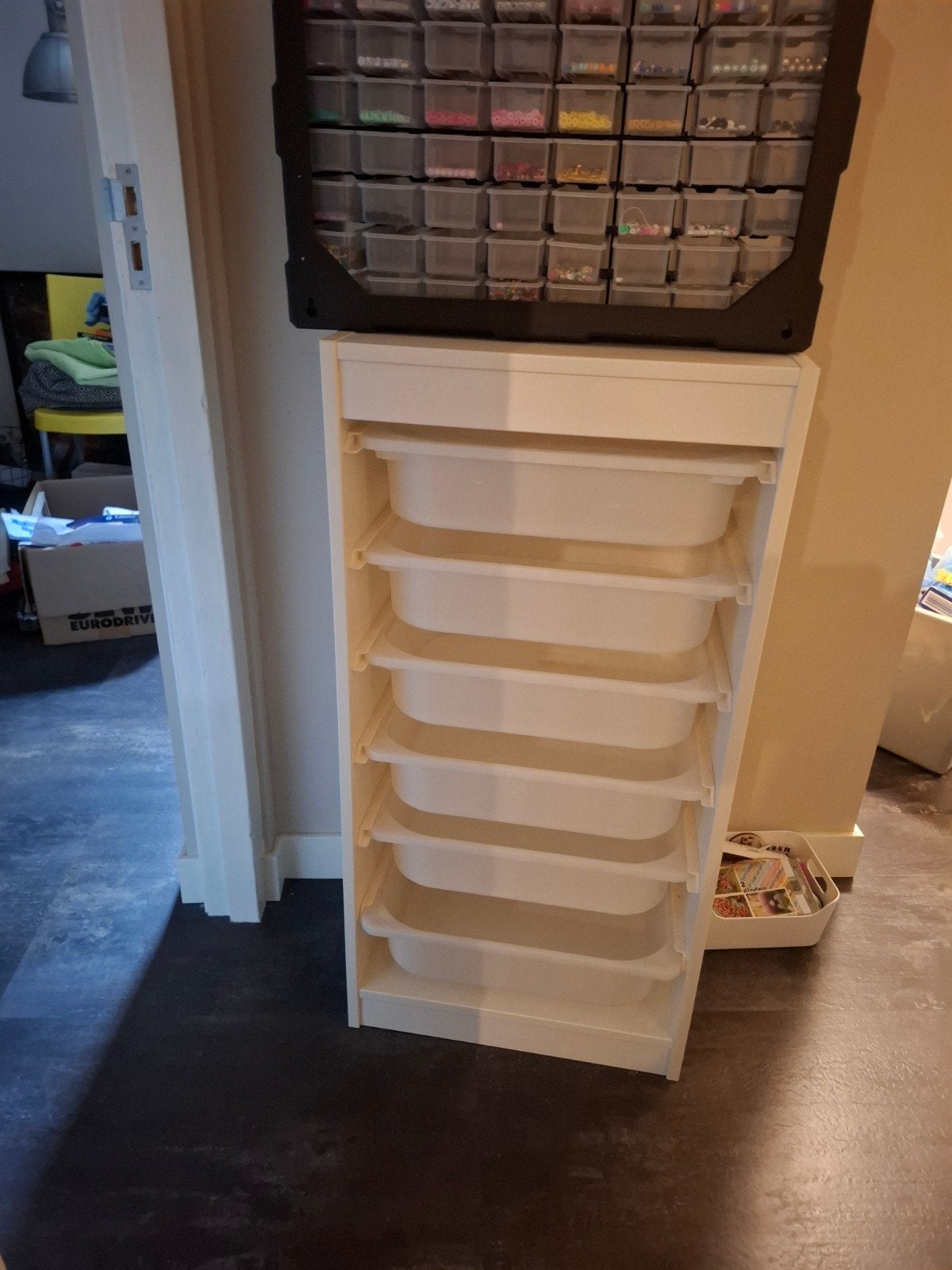 IKEA Trofast opbergkast met 7 lades, Ophalen, Gebruikt