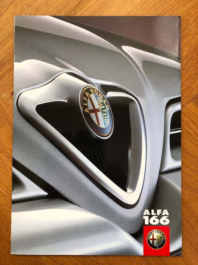 Alfa Romeo 166 folder 2001, Alfa Romeo, Nieuw, Ophalen of Verzenden, Alfa Romeo