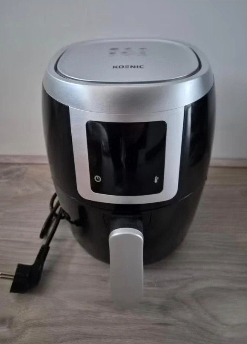 Koenic Airfryer KAF 2110 B - Zwart, Ophalen of Verzenden, Gebruikt, Airfryer, Minder dan 750 gram