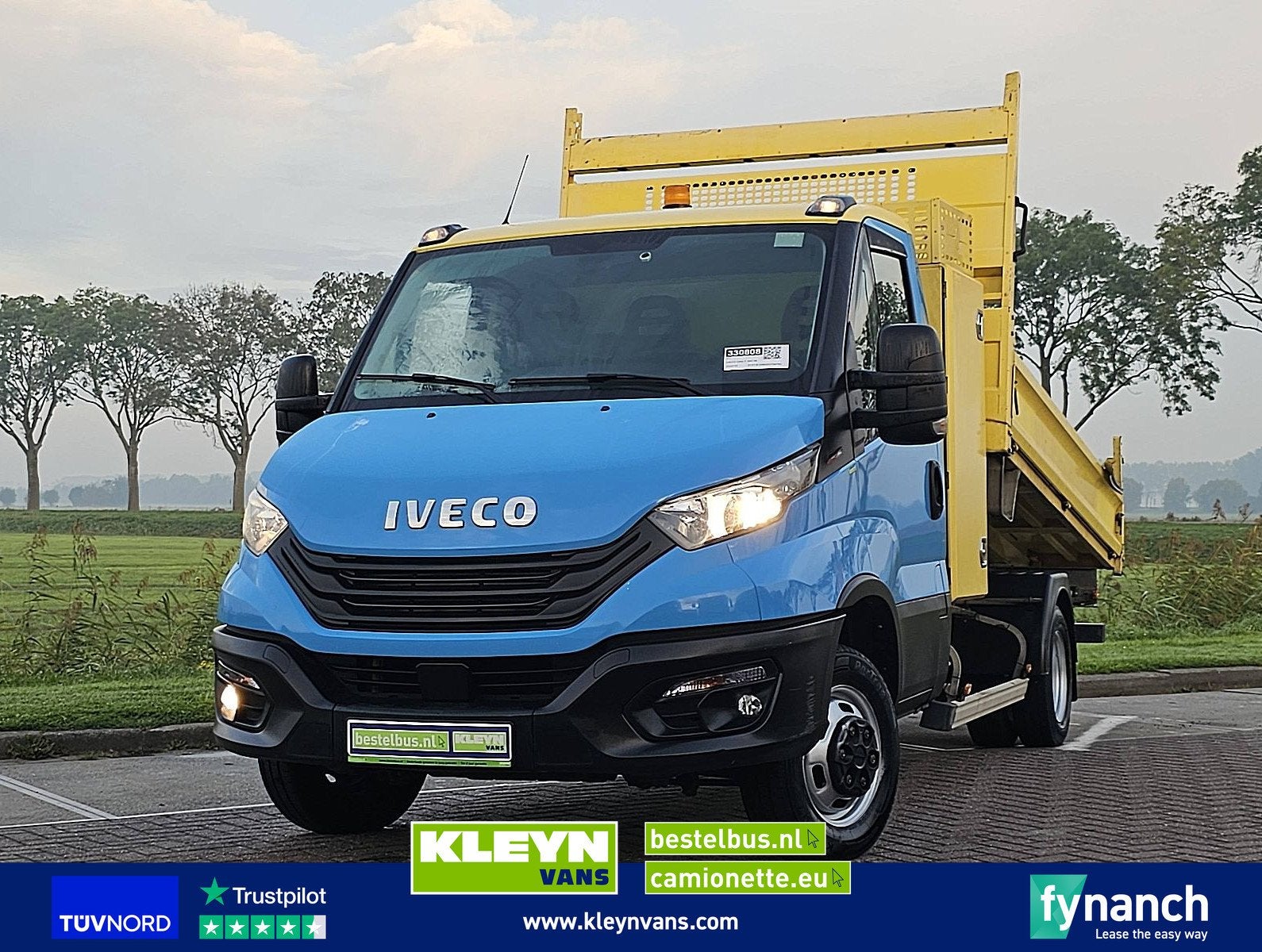 IVECO DAILY 35C16 3.0Ltr Kipper Kist Dubbellucht N1 Euro6 3., Gebruikt, Euro 6, Iveco, Bedrijf