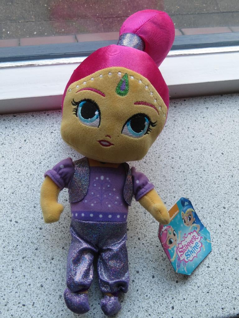 Pop roze staart the Shimmer Shine Nickelodeon Play by Play, Overige typen, Ophalen of Verzenden, Middelgroot (20 tot 80 cm), Meerkleurig