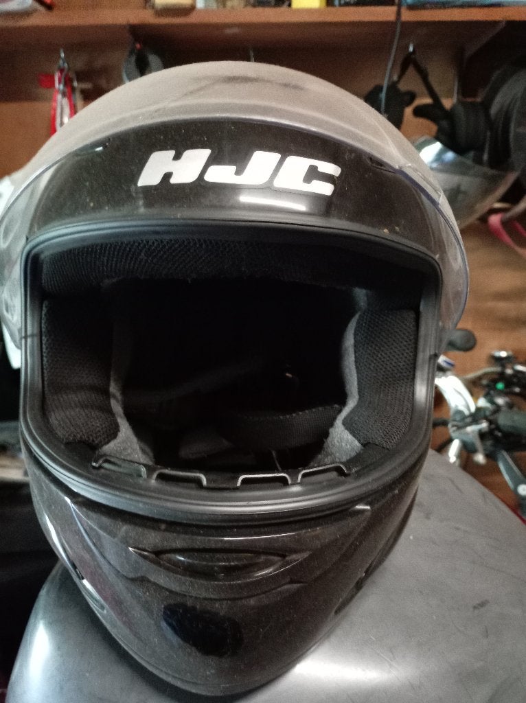 Kinder motor helm 52 cm Zwart, XS, Kinderen, HJC, Ophalen of Verzenden