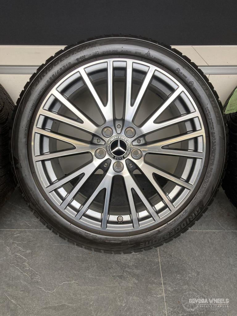 18” originele Mercedes A W177 B CLA velgen + winterbanden., 18 inch, Gebruikt, -, -