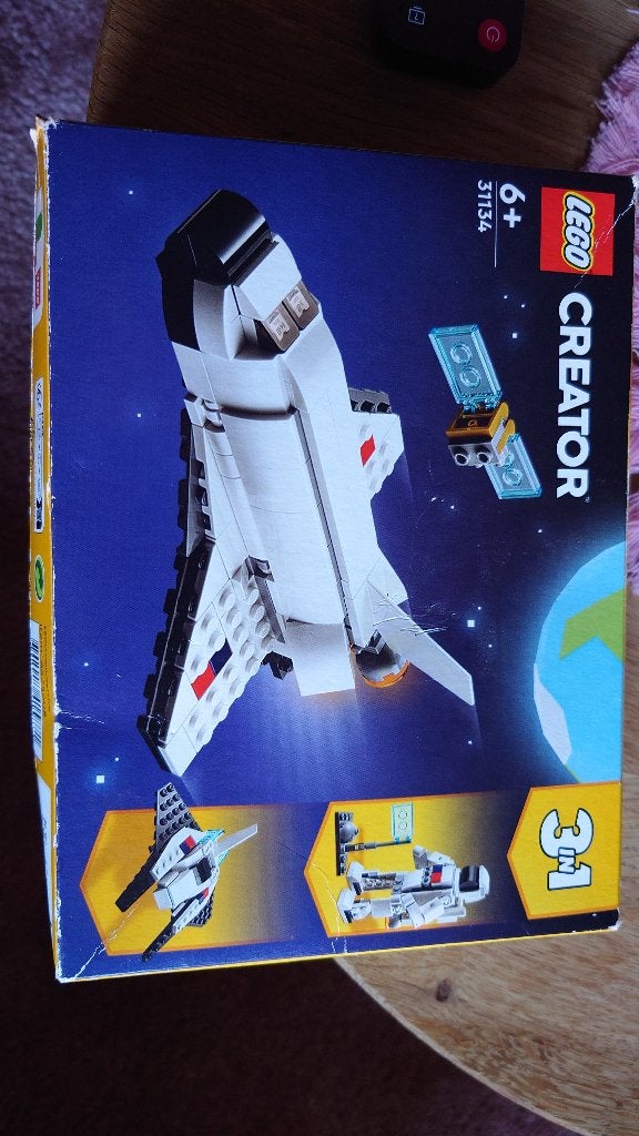 LEGO Creator Ruimteveer (31134) - 3-in-1 set, Inclusief instructies, Lego, Ophalen of Verzenden, Zo goed als nieuw