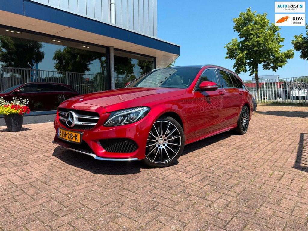 Mercedes-Benz C-klasse Estate 250 Prestige | AMG | Pano | VO, Auto's, Mercedes-Benz, Automaat, Achterwielaandrijving, Euro 6, 4 cilinders