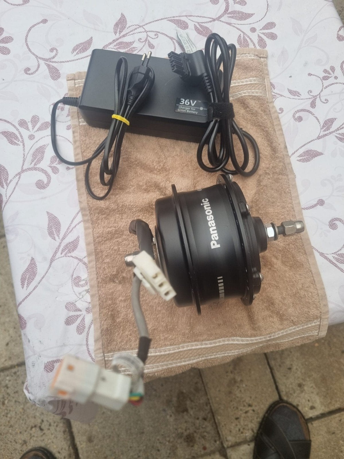 Gazelle Panasonic lader en motor, Gebruikt