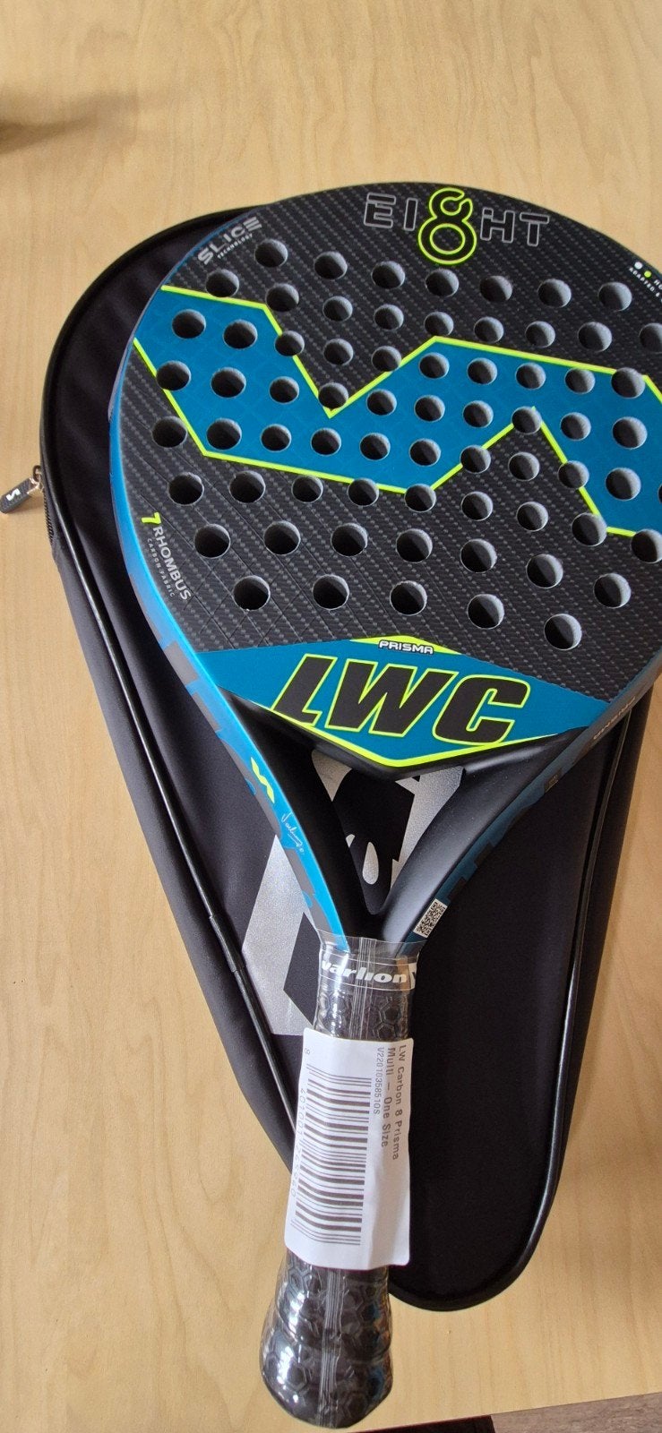 Varlion LW Carbon 8 Prisma Padel Racket - Nieuw, Sport en Fitness, Tennis, Ophalen of Verzenden