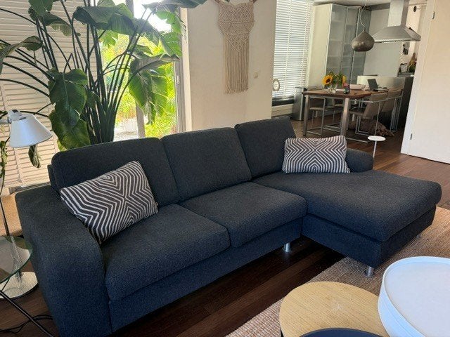 chaise longue bank 3 persoons, Huis en Inrichting, Banken | Bankstellen, Ophalen, Gebruikt, 125 tot 150 cm, Loungebank
