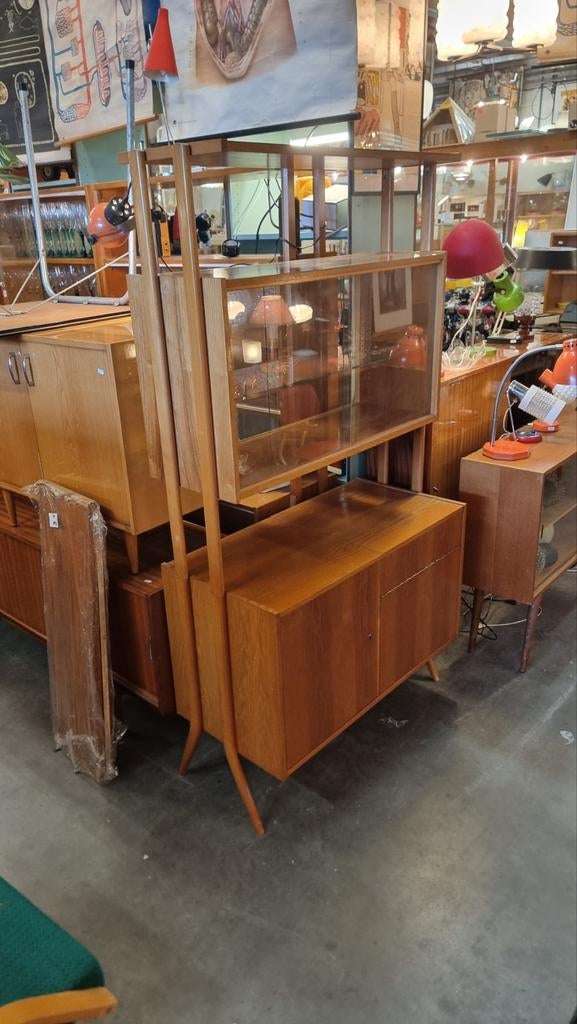 Vintage wandmeubel jaren 60 type  monti, ,, Ophalen of Verzenden, ,, Minder dan 100 cm