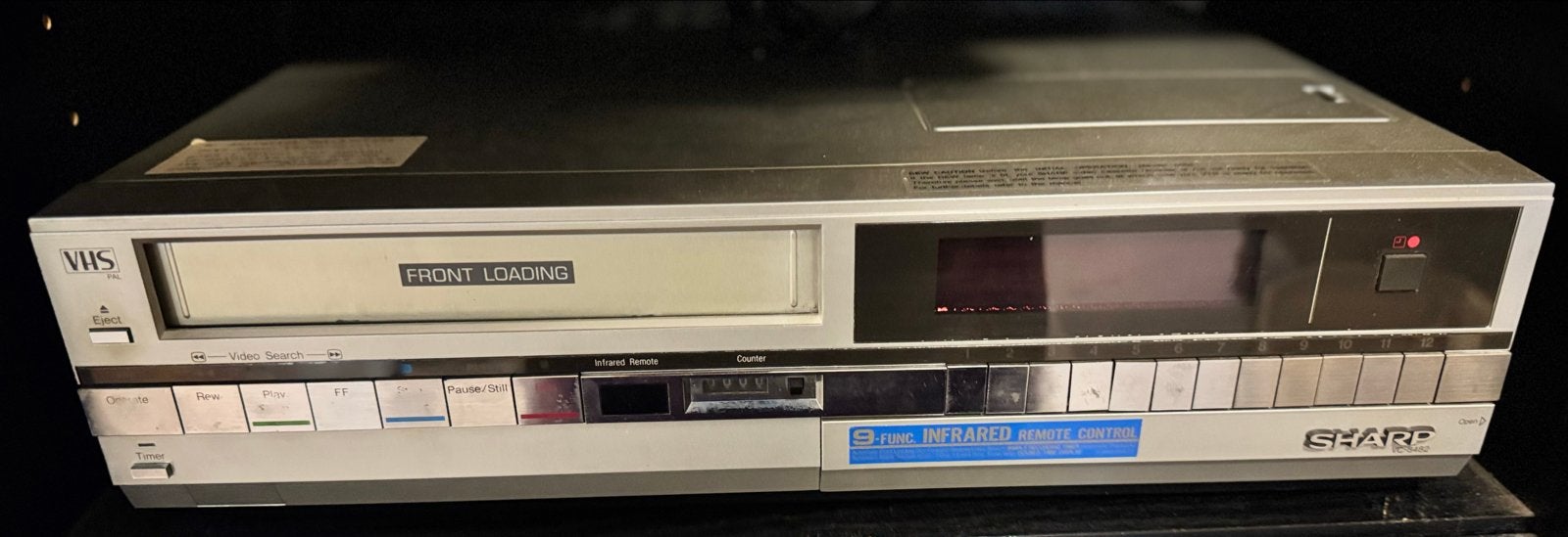 Sharp VC-481 Video Cassette Recorder VHS Speler, Audio, Tv en Foto, Videospelers, Ophalen, Gebruikt, VHS-speler of -recorder