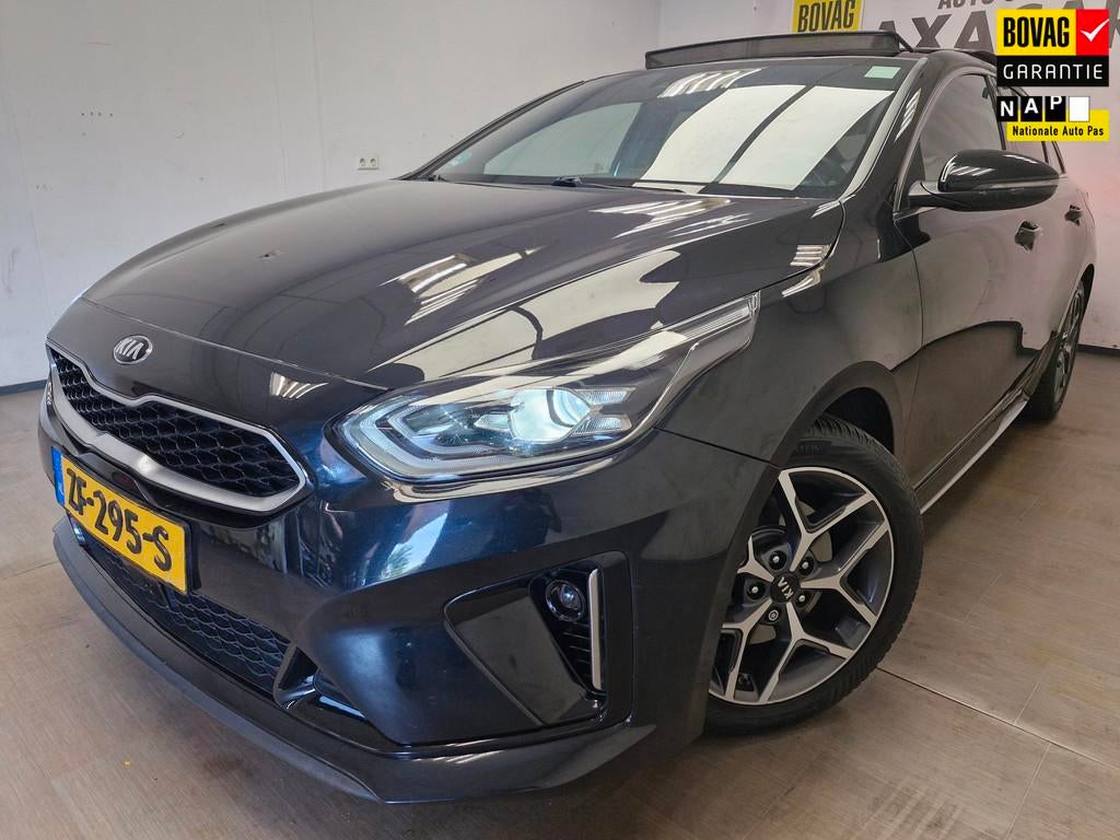 Kia ProCeed 1.4 T-GDI GT-Line PANORAMDAK ! AUTOMAAT ! VOLLE, Euro 6, 4 cilinders, Zwart, Origineel Nederlands