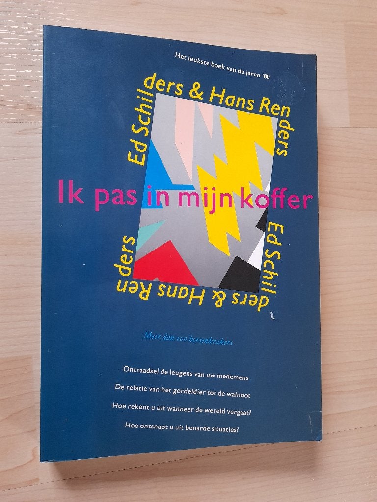 IK PAS IN MIJN KOFFER Ed Schilders, Ophalen of Verzenden, Zo goed als nieuw