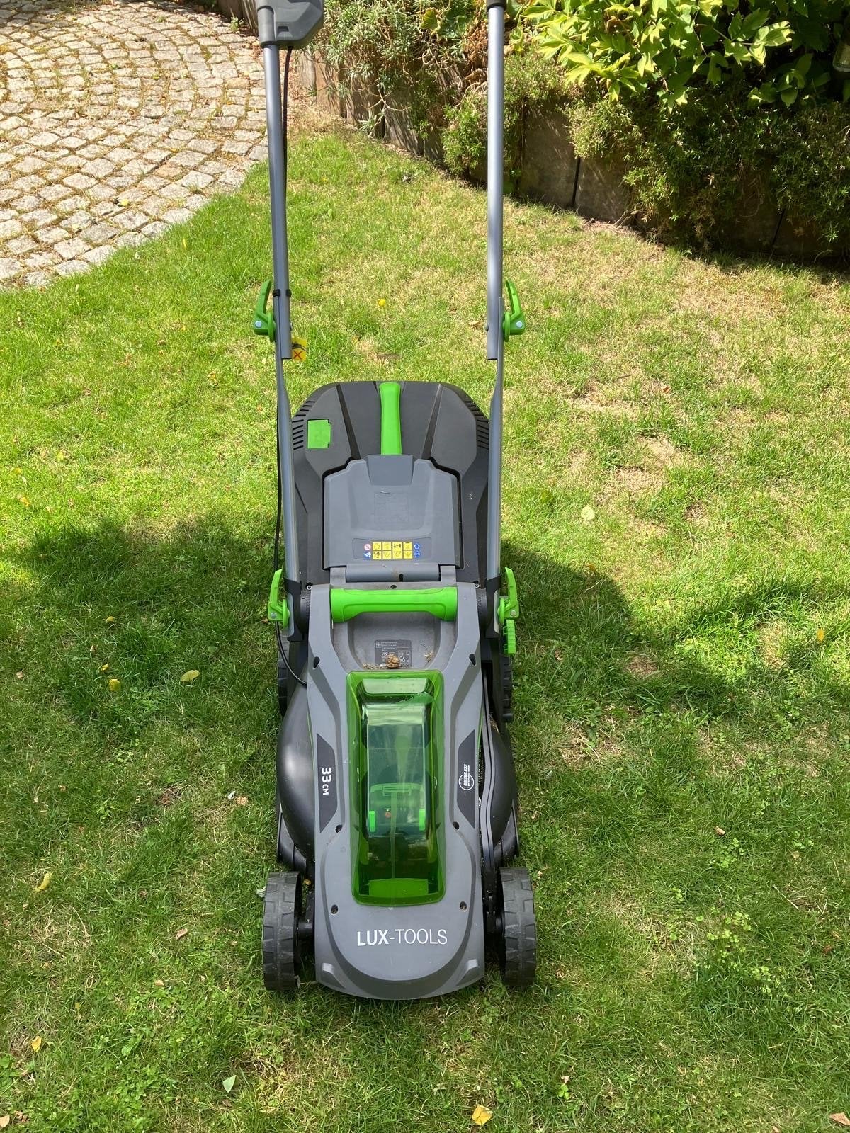 Lux-Tools A-RM-1x20/33 Accu-grasmaaier, Ophalen, Cirkelmaaier, Accu-grasmaaier, Zo goed als nieuw
