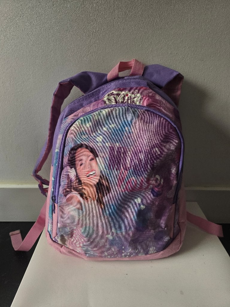 Jacob Disney Violette rugzak, Sieraden, Tassen en Uiterlijk, Tassen | Rugtassen, Gebruikt, Disney of Dora, 25 tot 40 cm, Ophalen of Verzenden