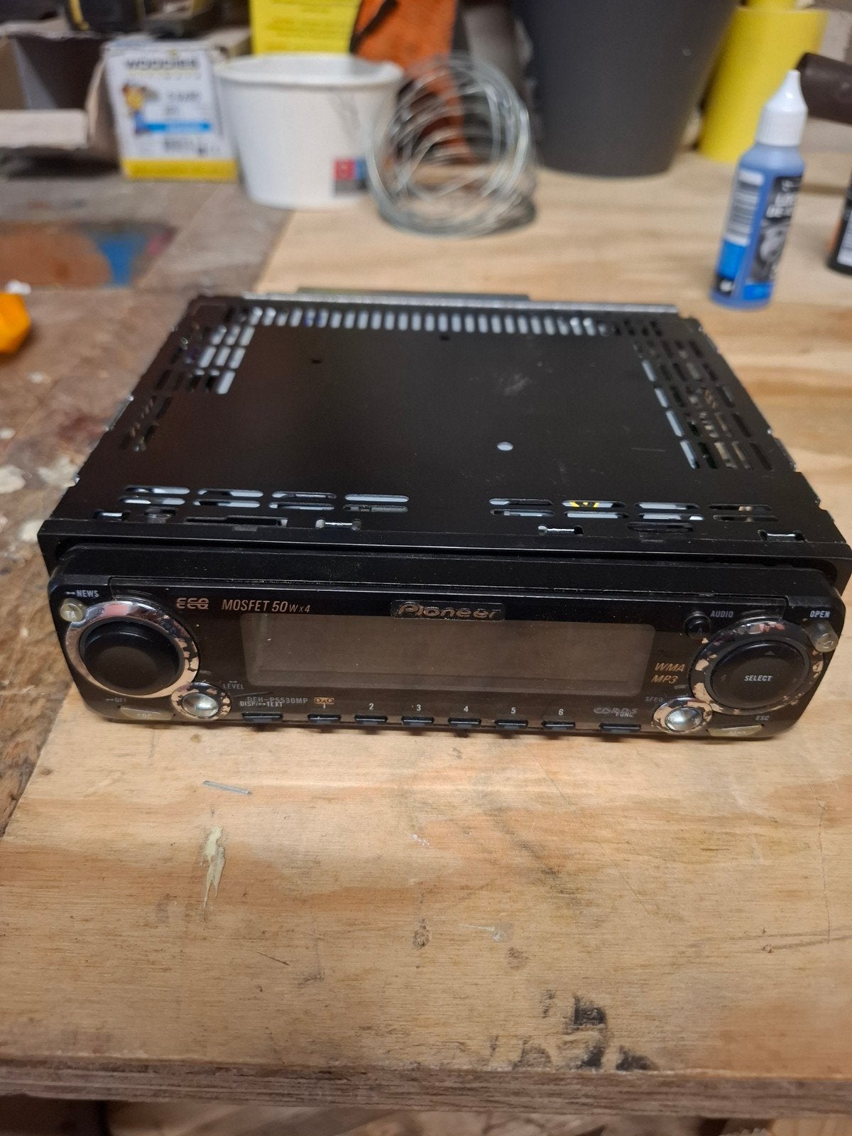 Pioneer DEH-P55WMP Autoradio met CD/MP3-speler, Ophalen, Gebruikt