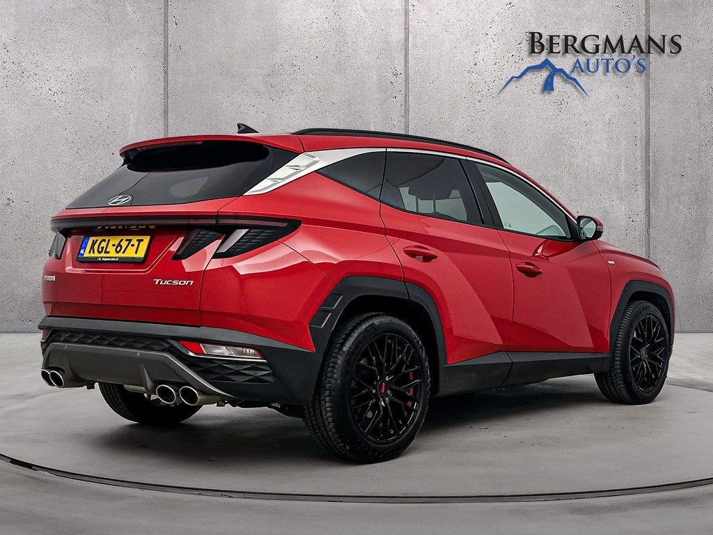 Hyundai Tucson - 1.6 T-GDI MHEV Premium // DEALER ONDERHOUDE, Gebruikt, 4 cilinders, 150 pk, 1650 kg