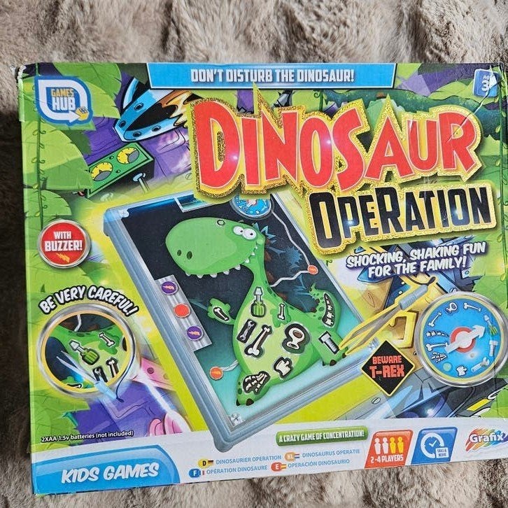 Kinder Dino operatie spel., Ophalen, Zo goed als nieuw