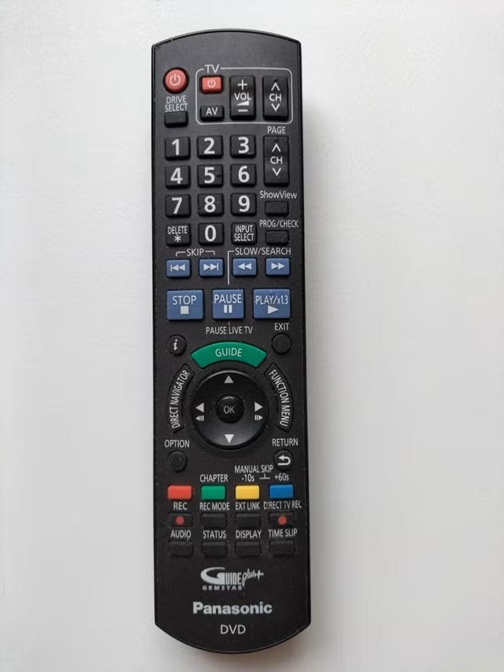 Panasonic DVD/Blu-ray Afstandsbediening N2QAYB000329, Ophalen of Verzenden, Gebruikt, Dvd