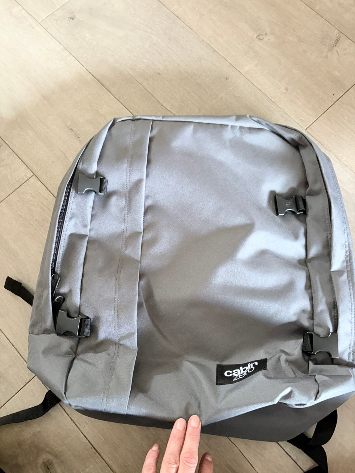Cabin Zero Rugzak Grijs - Handbagage 44L, Gebruikt, 25 tot 40 cm, Ophalen of Verzenden, Overige merken