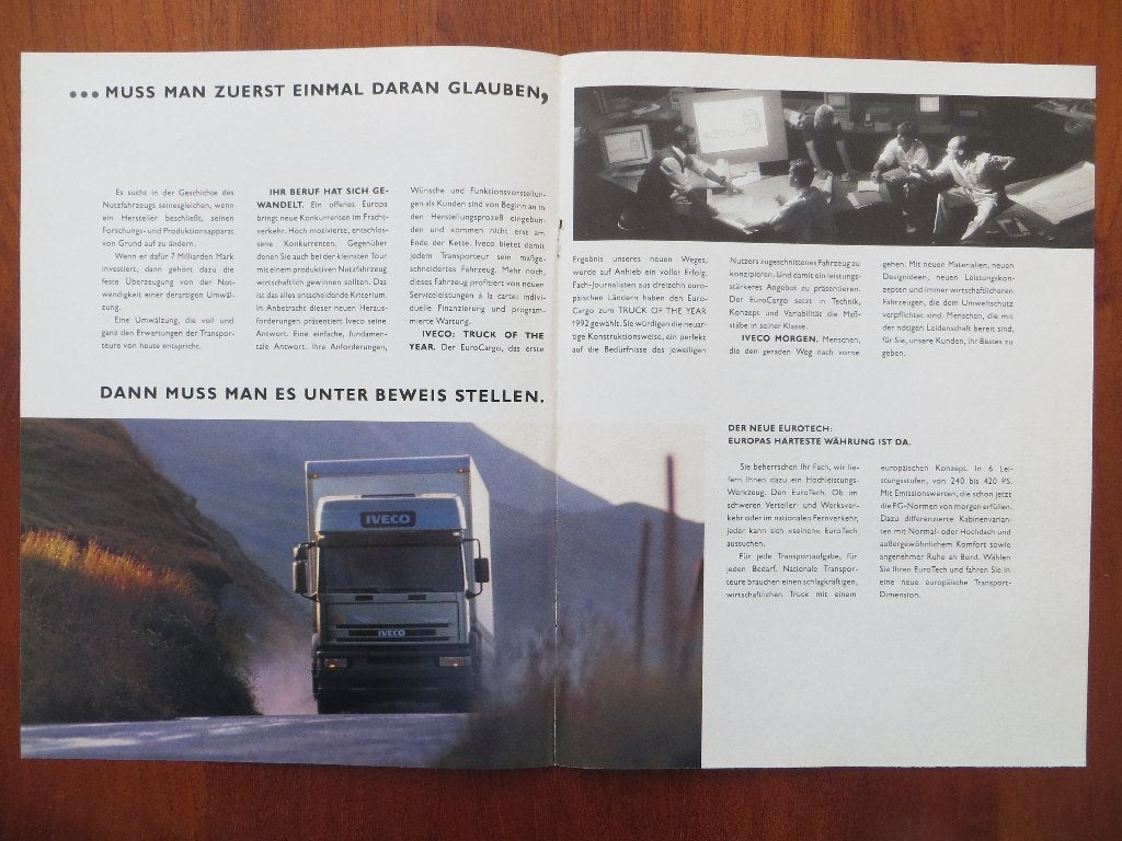 Wenn man den Ehrgeiz hat, der beste zu werden… Iveco, Verzenden, Nieuw, Overige merken