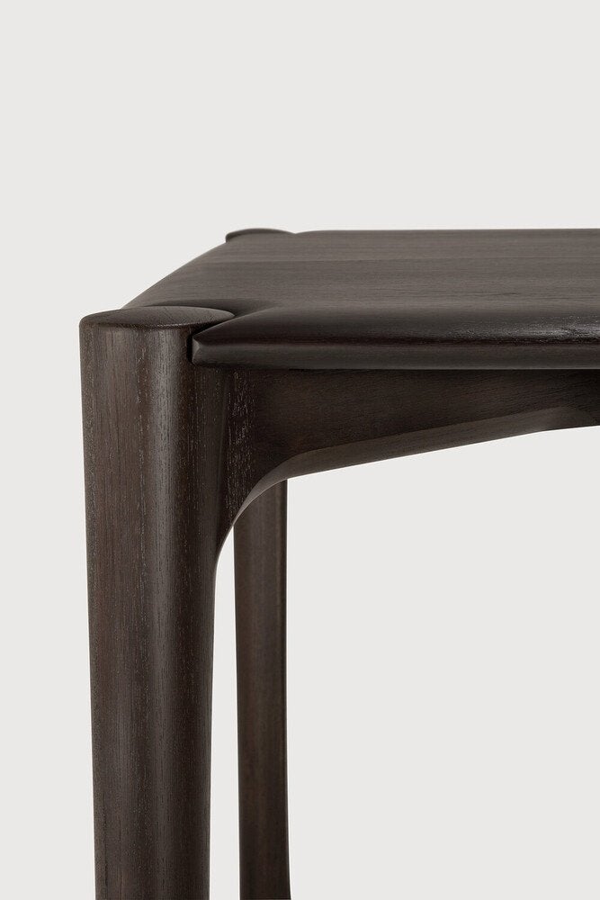 PI EETTAFEL ETHNICRAFT Teak Donkerbruin 200x95 cm, Ophalen, Teakhout, 200 cm of meer, 50 tot 100 cm