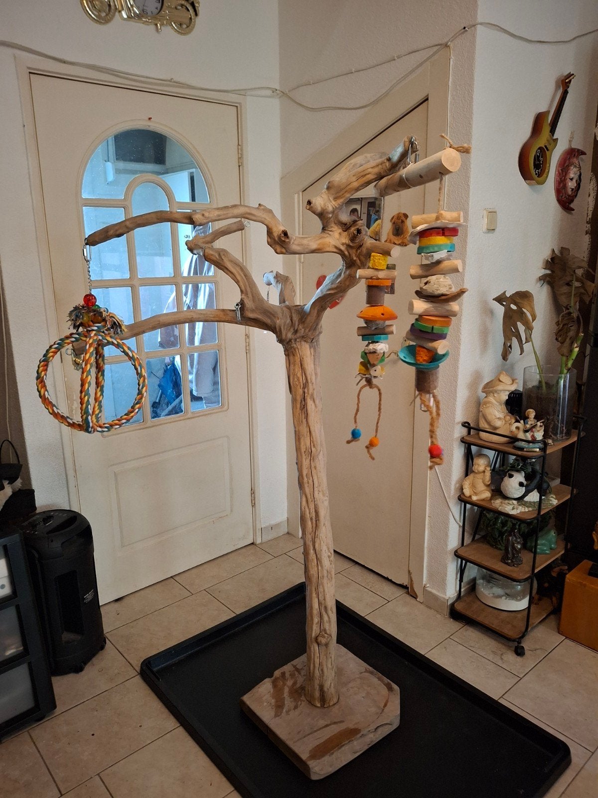 speelboom voor papagaai, Ophalen, Zo goed als nieuw