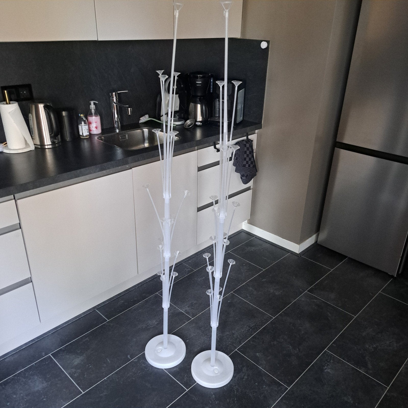 Ballonnenstandaards / Ballondecoratie standaarden – 2 stuks, Hobby en Vrije tijd, Ophalen