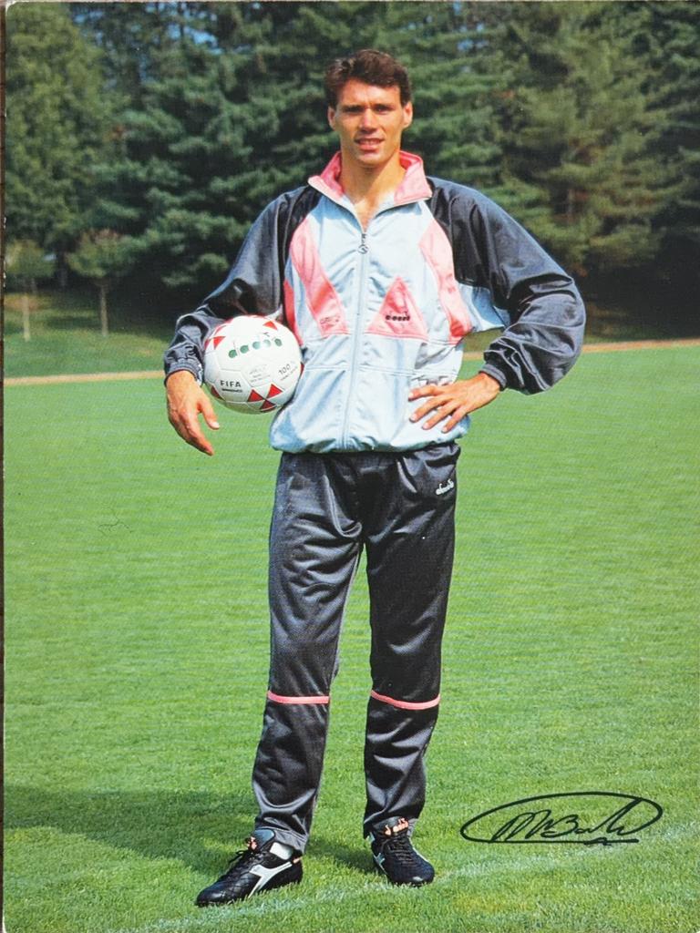 Spelerskaart Marco van Basten - AFC Ajax Amsterdam, Ophalen of Verzenden, Zo goed als nieuw, Ajax, Spelerskaart