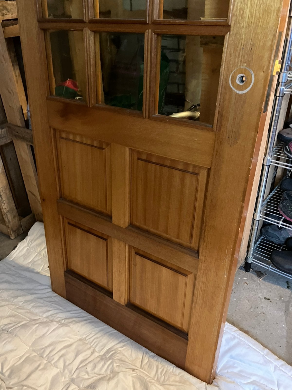 Te koop stompe binnendeur boerendeur, Ophalen, Binnendeur, 200 tot 215 cm