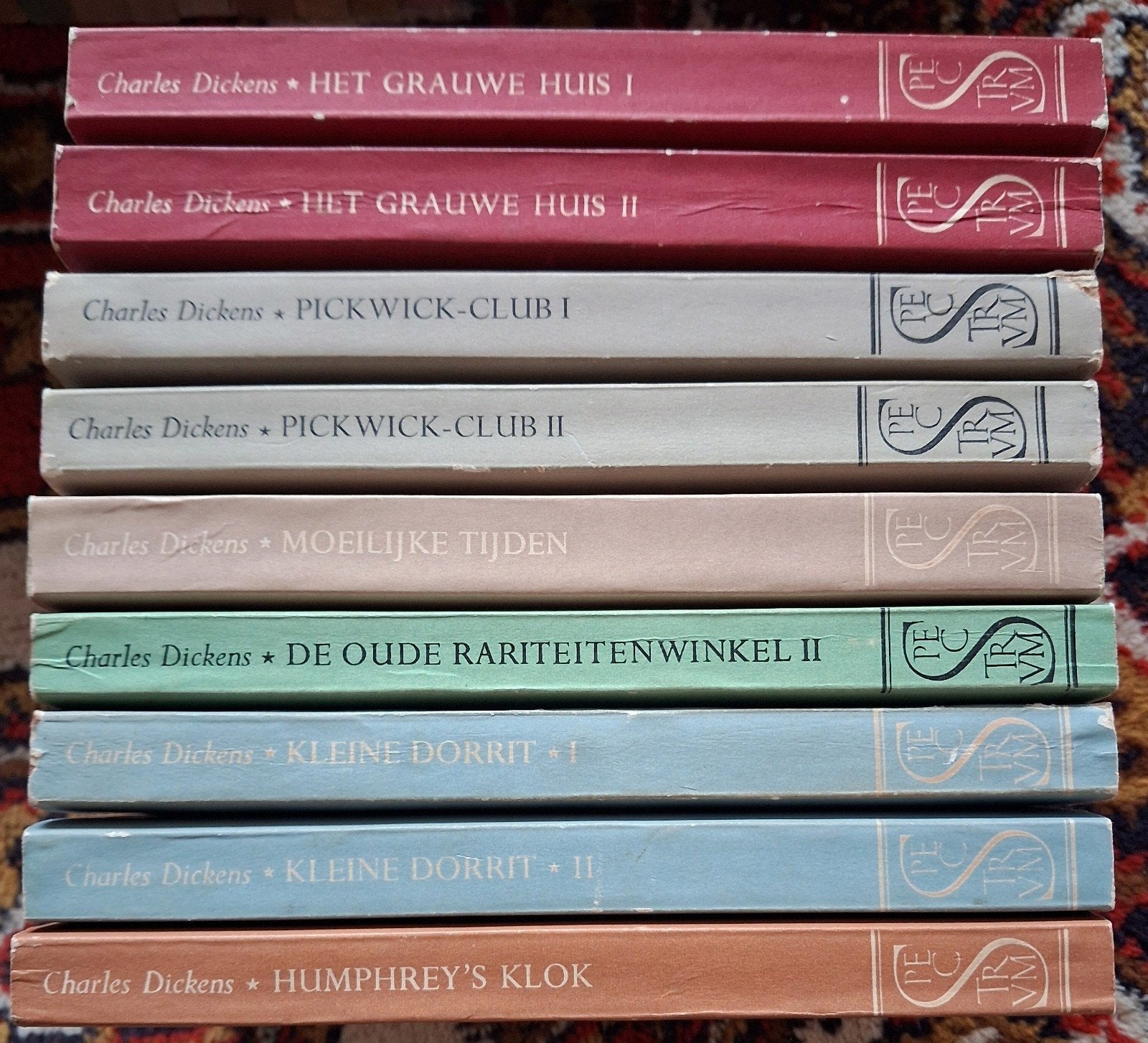 9 boeken van Charles Dickens - Diverse titels, Ophalen, Gelezen, Charles Dickens