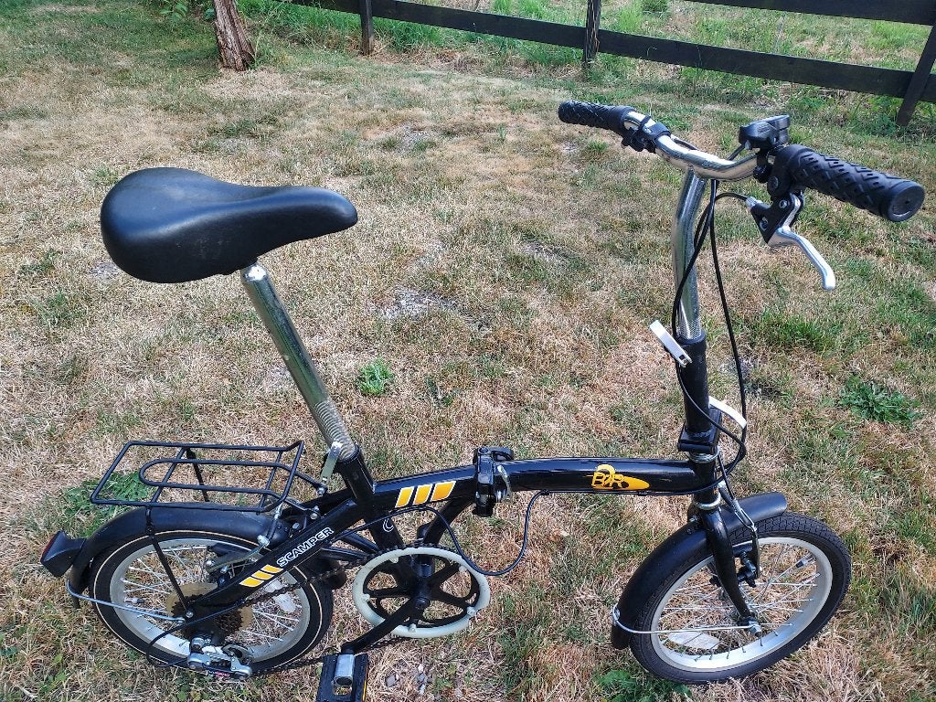 Vouwfiets Scamper nette staat, Fietsen en Brommers, Fietsen | Vouwfietsen, Overige merken, Gebruikt, Velgrem, 16 tot 18 inch