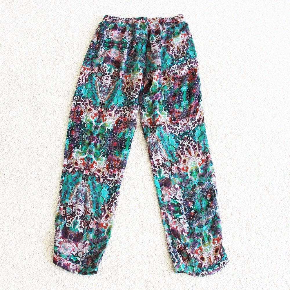 Mooie Princess Broek 100% Zijde (Maat 36) - 461 € 45,-, Meerkleurig, Ophalen of Verzenden, Zo goed als nieuw, Maat 36 (S)