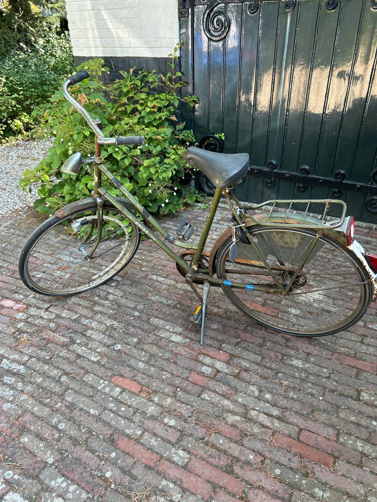 Oude fiets., Terugtraprem, Versnellingen, Ophalen, Overige merken