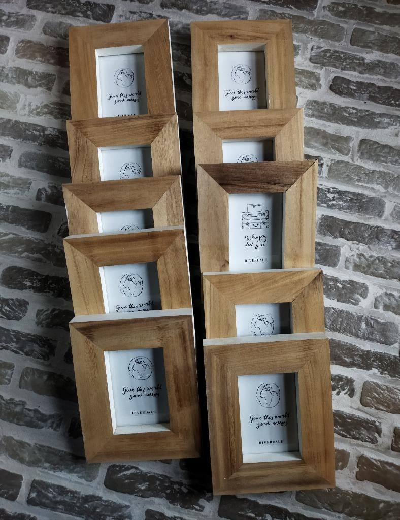 Houten Riverdale Lijsten, Minder dan 50 cm, Ophalen of Verzenden, Zo goed als nieuw, Minder dan 50 cm