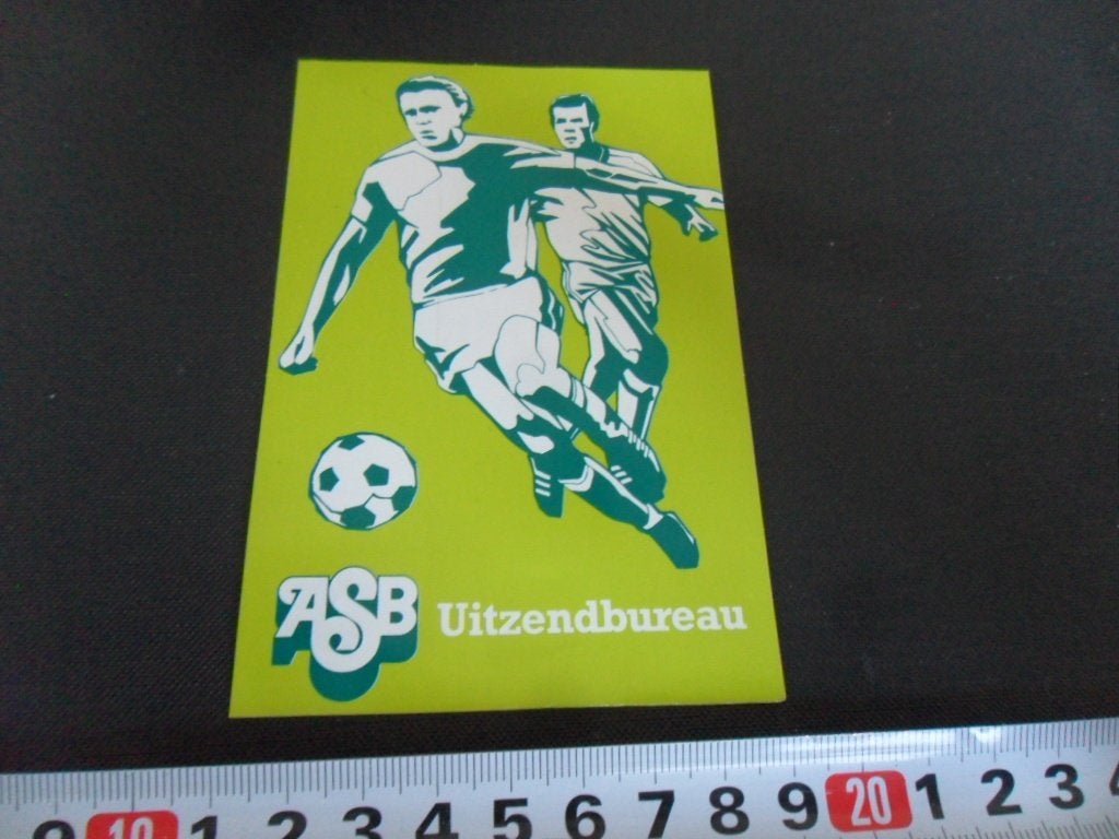 stickers ASB Uitzendbureau  Voetbal *, Verzamelen, Ophalen of Verzenden, Zo goed als nieuw