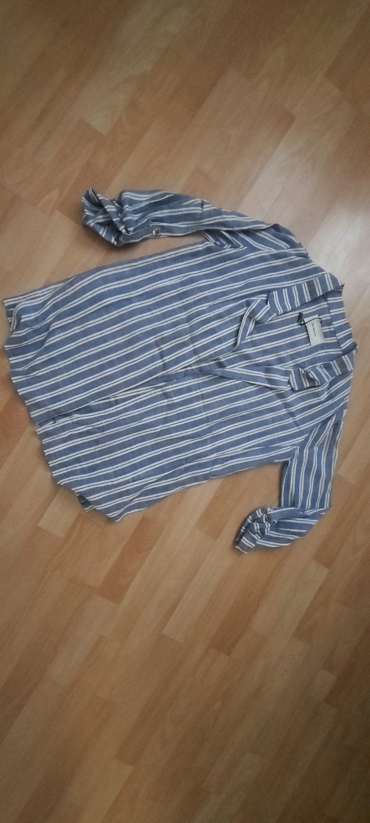 Stradivarius gestreepte blouse maat S, Blauw, Nieuw, Ophalen of Verzenden, Maat 36 (S)