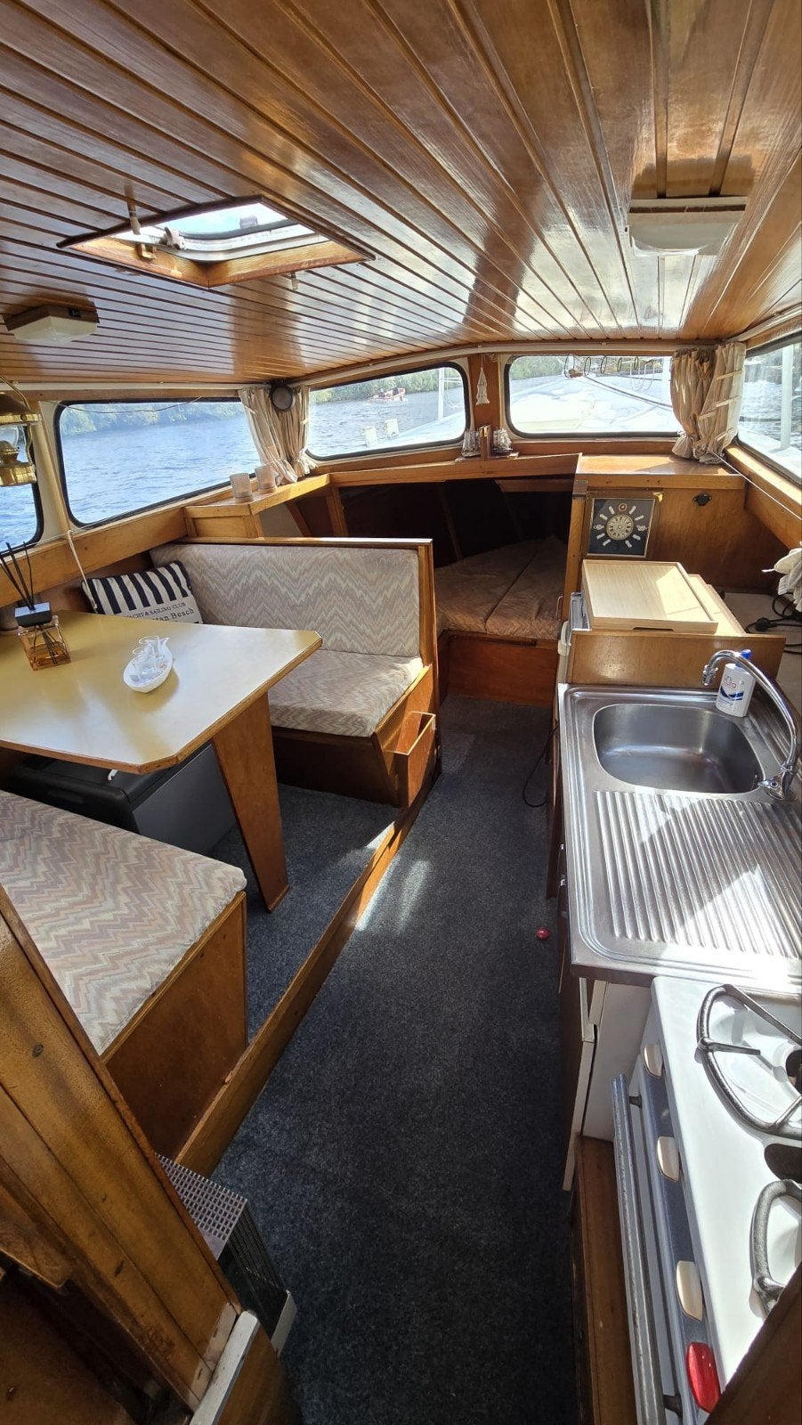 Motorkruiser 11,40 vaarklaar diesel Mercedes kajuit boot, Watersport en Boten, Motorboten en Motorjachten, Overige merken, Gebruikt