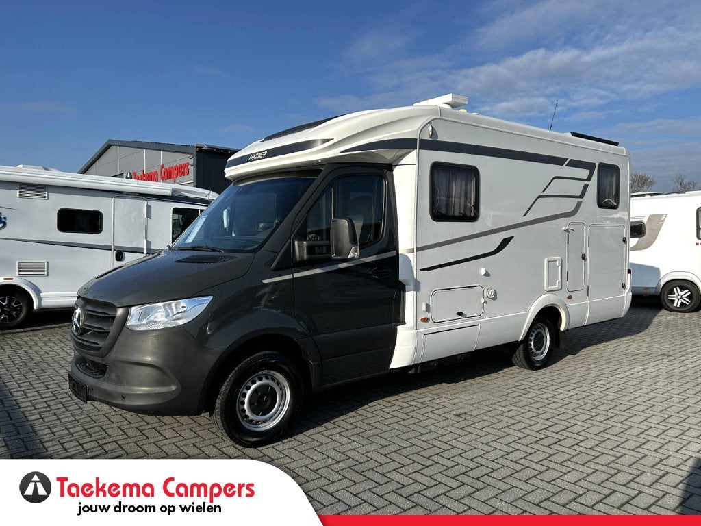 Mercedes Hymer MLT 580 Automaat/Euro-6/2019/Airco/177PK/6.9M, Caravans en Kamperen, Automaat, Tot en met 2, Bedrijf, Diesel