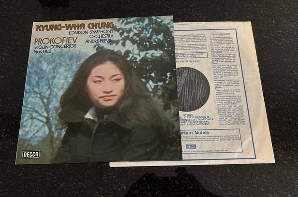 LP Kyung wha chung london symphony, Ophalen, Zo goed als nieuw, Artiest
