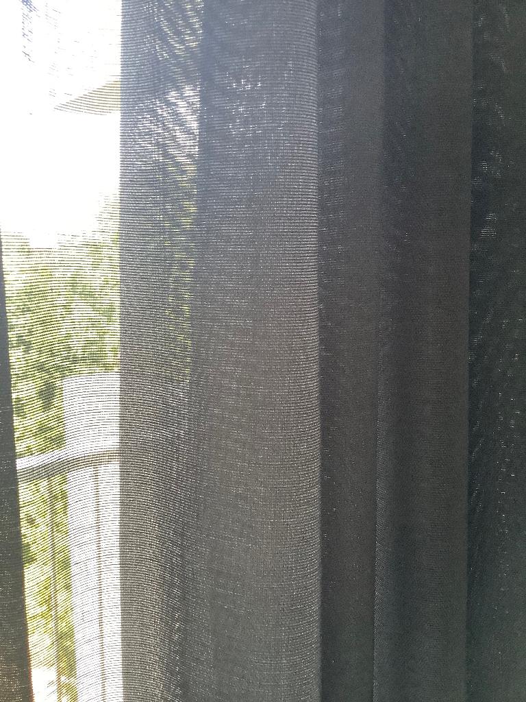 2 kant & klaar luxe gordijnen B x 340 totaal grijs, Huis en Inrichting, Ophalen, 200 cm of meer, Zo goed als nieuw, 200 cm of meer