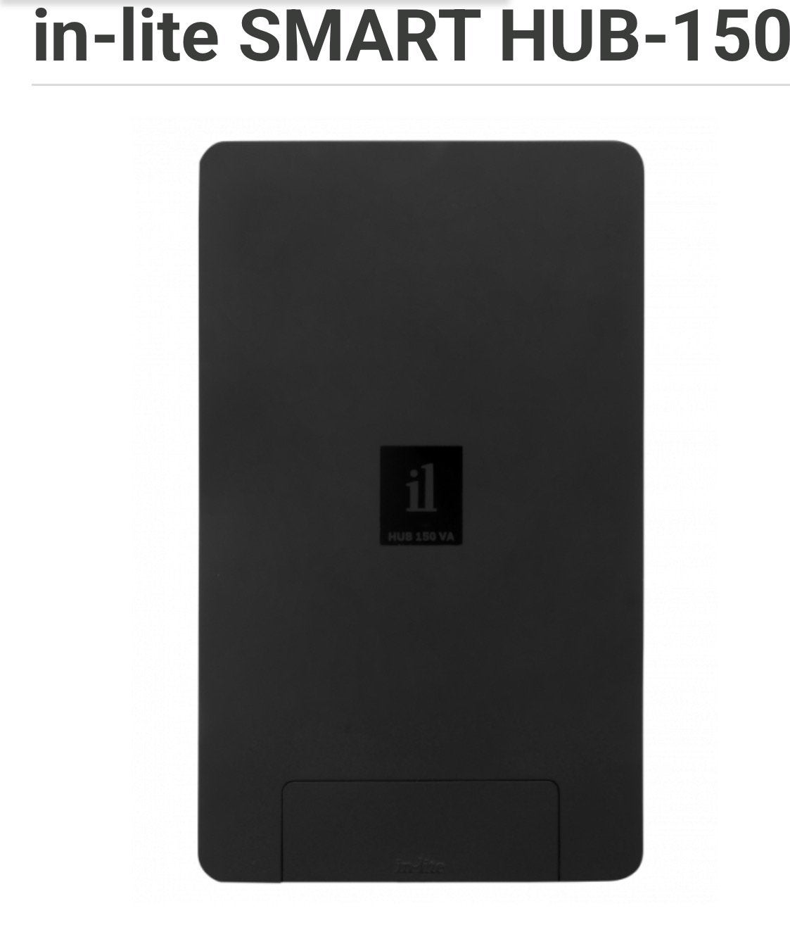 In-lite Smart Hub-150 transformator voor buitenverlichting, Kunststof, Overige typen, Ophalen of Verzenden, 50 tot 250 watt