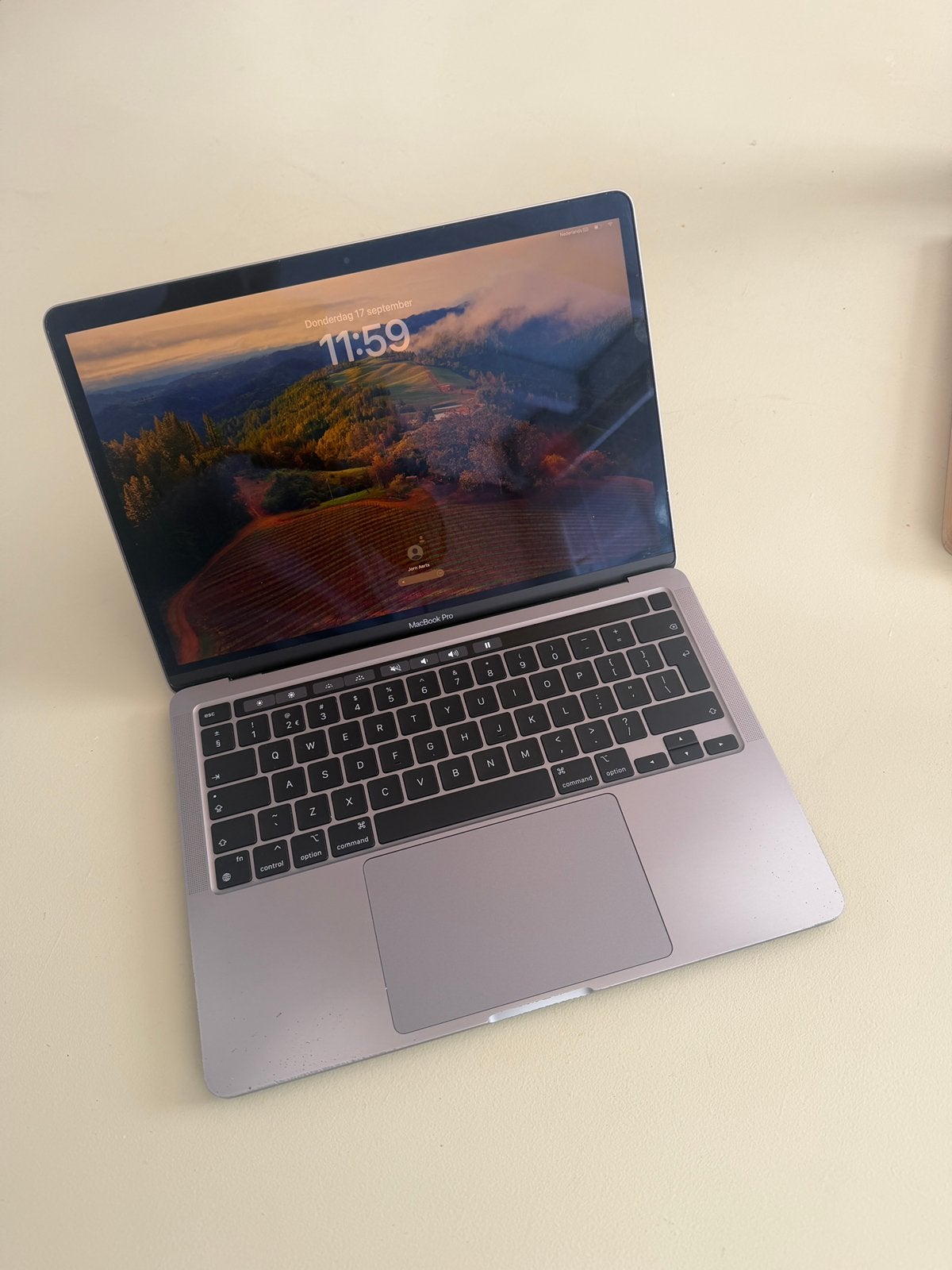 MacBook Pro 13” M1 (2020) defect toetsenbord, Computers en Software, Ophalen of Verzenden, Gebruikt, 13 inch, MacBook Pro