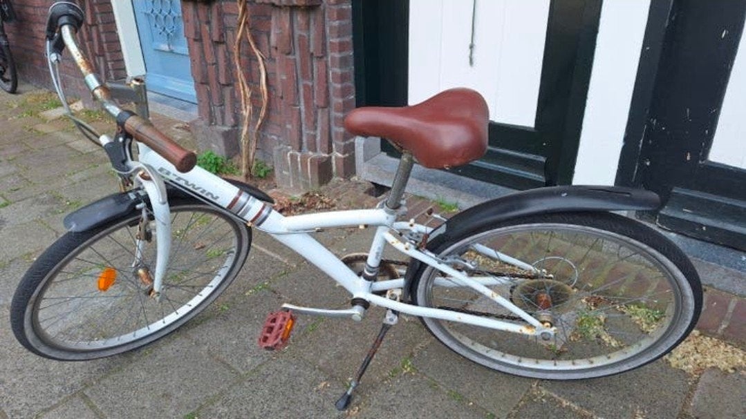 B'tween kinderfiets, degelijke opknapper, Fietsen en Brommers, Fietsen | Meisjes, Ophalen, Gebruikt, 24 inch, Versnellingen