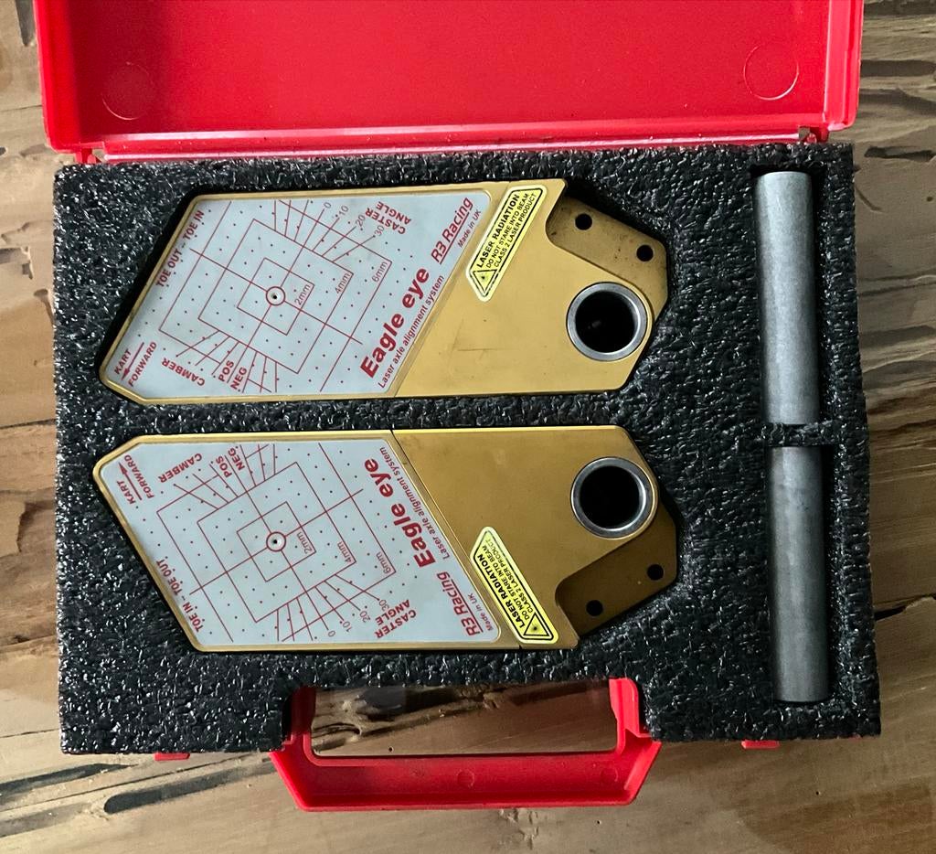 R3 Racing Eagle Eye Professionele Laser Uitlijnset, Ophalen, Gebruikt