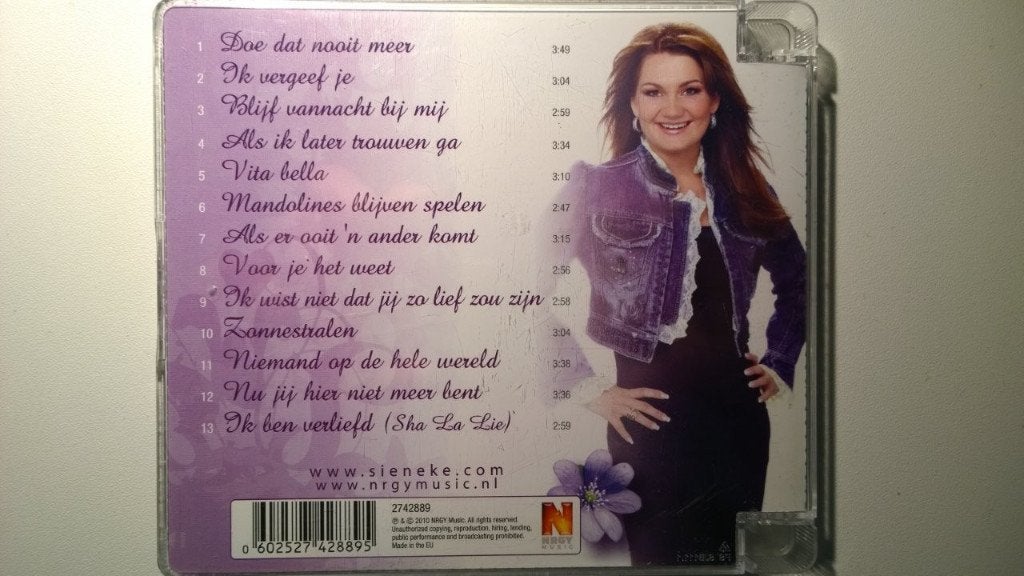 Sieneke - Sieneke, Cd's en Dvd's, Ophalen of Verzenden, Zo goed als nieuw, Levenslied of Smartlap
