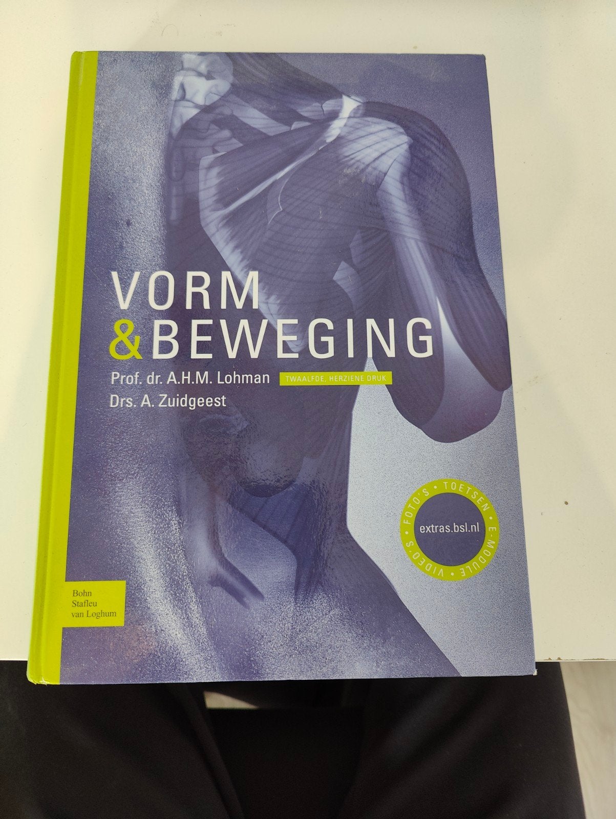 Vorm & Beweging - Anatomie en Fysiologie Leerboek, Boeken, Gelezen, A.H.M. Lohman, A. Zuidgeest, Beta, HBO