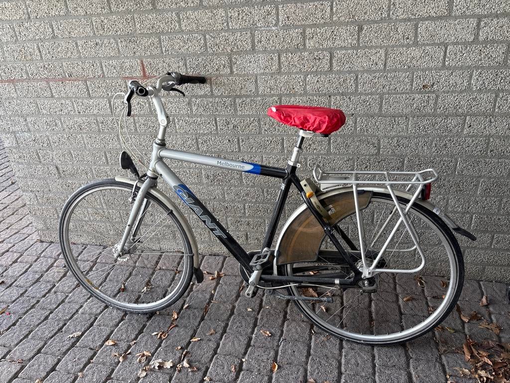Giant Melbourne herenfiets, Fietsen en Brommers, Fietsen | Heren | Herenfietsen, Ophalen of Verzenden, Gebruikt, Giant, Versnellingen