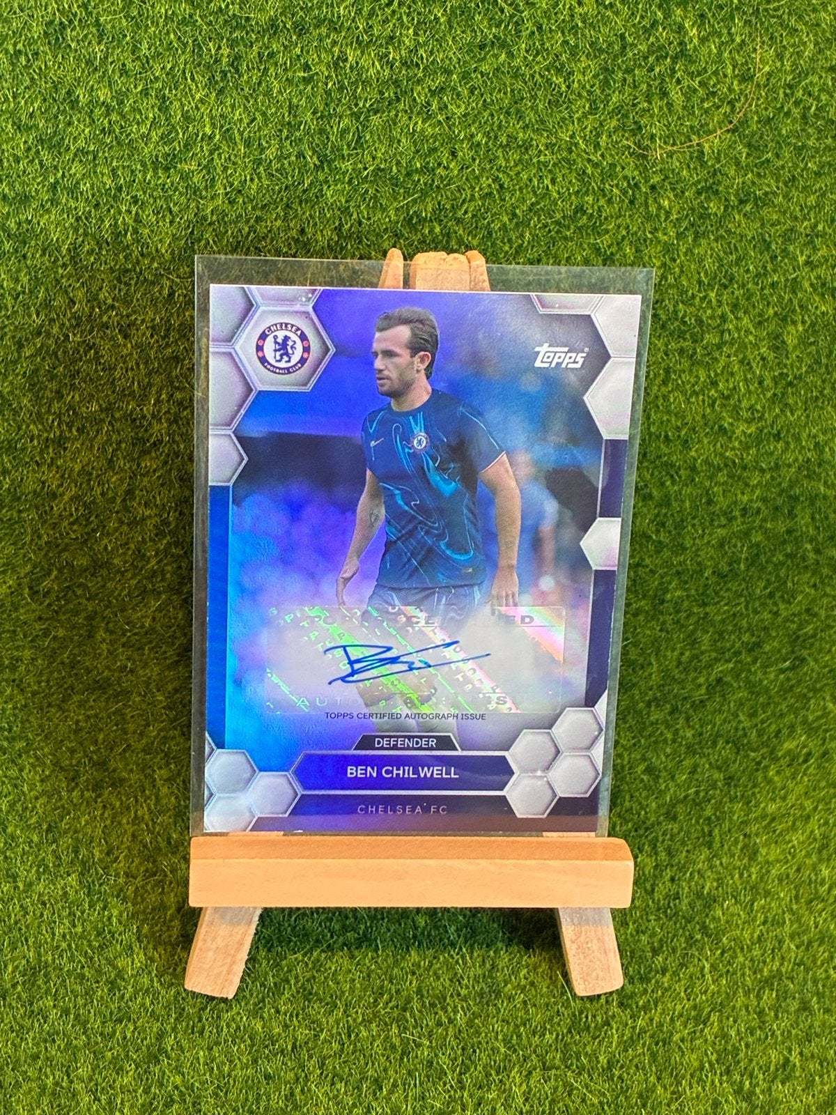 Ben Chilwell | Topps Autograph Kaart | Chelsea FC, Ophalen of Verzenden, Zo goed als nieuw, Buitenlandse clubs, Spelerskaart