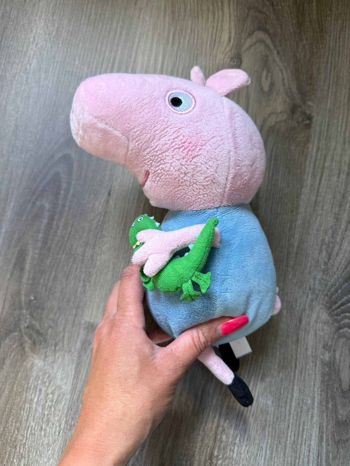 Peppa big george knuffel, Overige merken, Overige typen, Ophalen of Verzenden, Roze